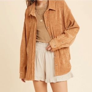 Corduroy Button Down Shirt